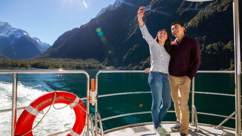 Take in the majestic beauty of Milford Sound in style on board our stylish, purpose built catamaran...